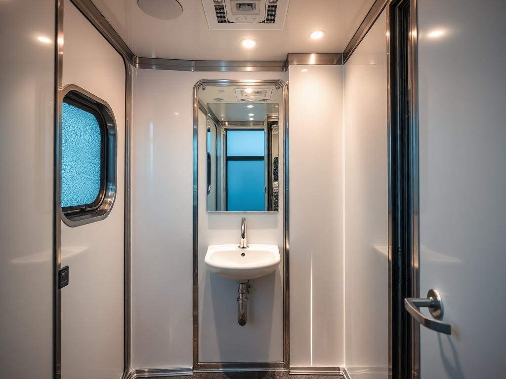 Luxury Restroom Trailers in Oak Creek, WI
